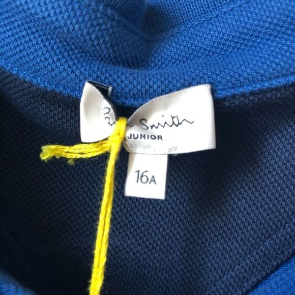 Paul Smith Blue Polo with Bicycle Design - Picture 5 of 8